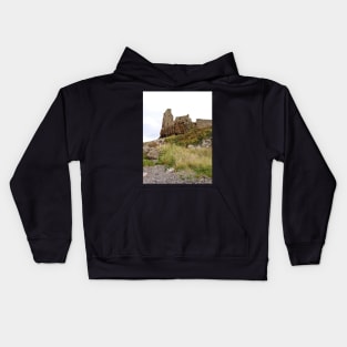 Dunure Castle, Scotland Kids Hoodie